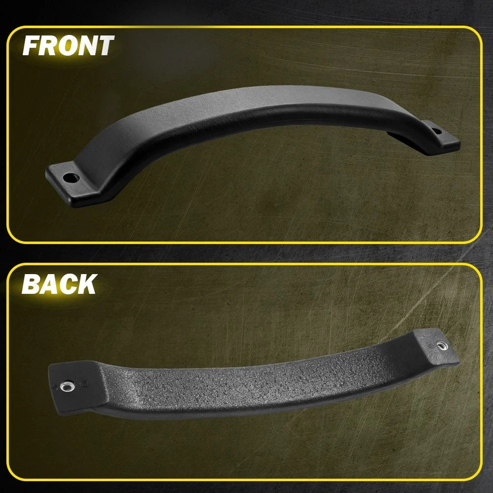 Pair Fit 1997-2006 Jeep TJ/Wrangler Interior Door Handle Black Left Right Front