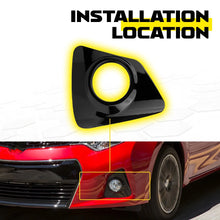 Load image into Gallery viewer, 2-20X Front Left Right Fog Light Lamp Bezel Cover for 2014-2016 Toyota Corolla S