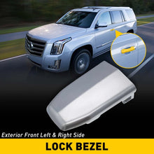 Load image into Gallery viewer, 1-10X 13596115 15-19 Fit Cadillac Escalade Outside Front Door Handle Cap Chrome