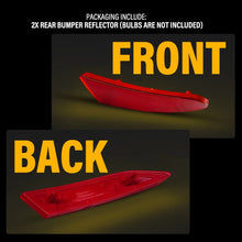 Load image into Gallery viewer, For 2012-2018 Ford Focus Rear Bumper Reflector Driver &amp; Passenger Side 2PCS Red