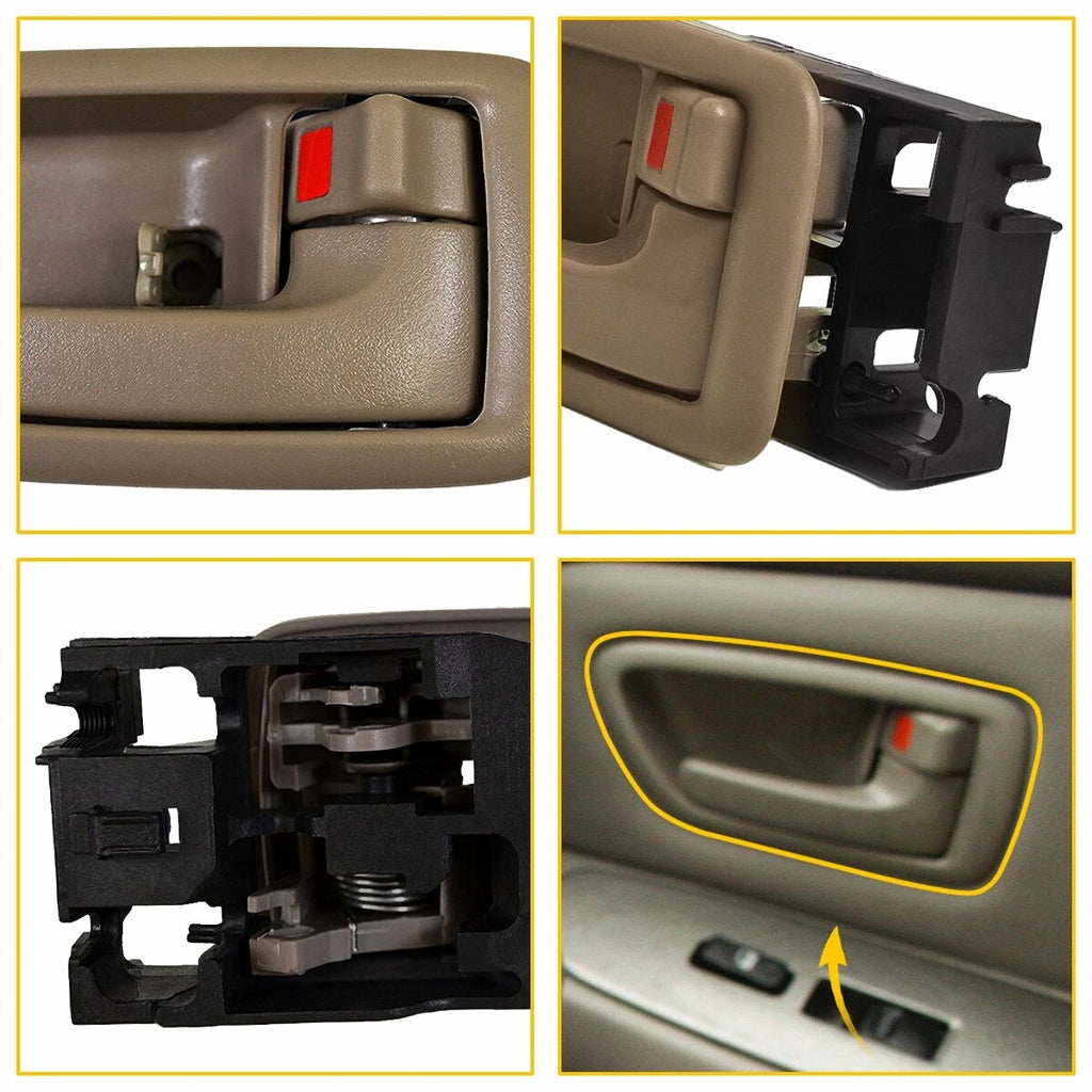 Inside RH LH Door Handle for 04-06 01-07 Tundra Sequoia Crew Cab Accessories
