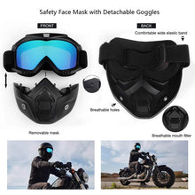 Load image into Gallery viewer, Safety Work Full Face Mask Shield &amp; Goggles, Construction Eye Protection Eyewear