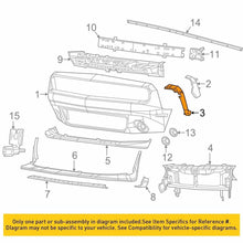 Load image into Gallery viewer, For 2008-2021 Dodge Challenger Front Bumper Retainer Support Bracket LH&amp;RH 2-20X