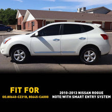 Load image into Gallery viewer, Front Drive Left Side Chrome Exterior Door Handle 1-10X Fit Nissan 2010-13 Rogue
