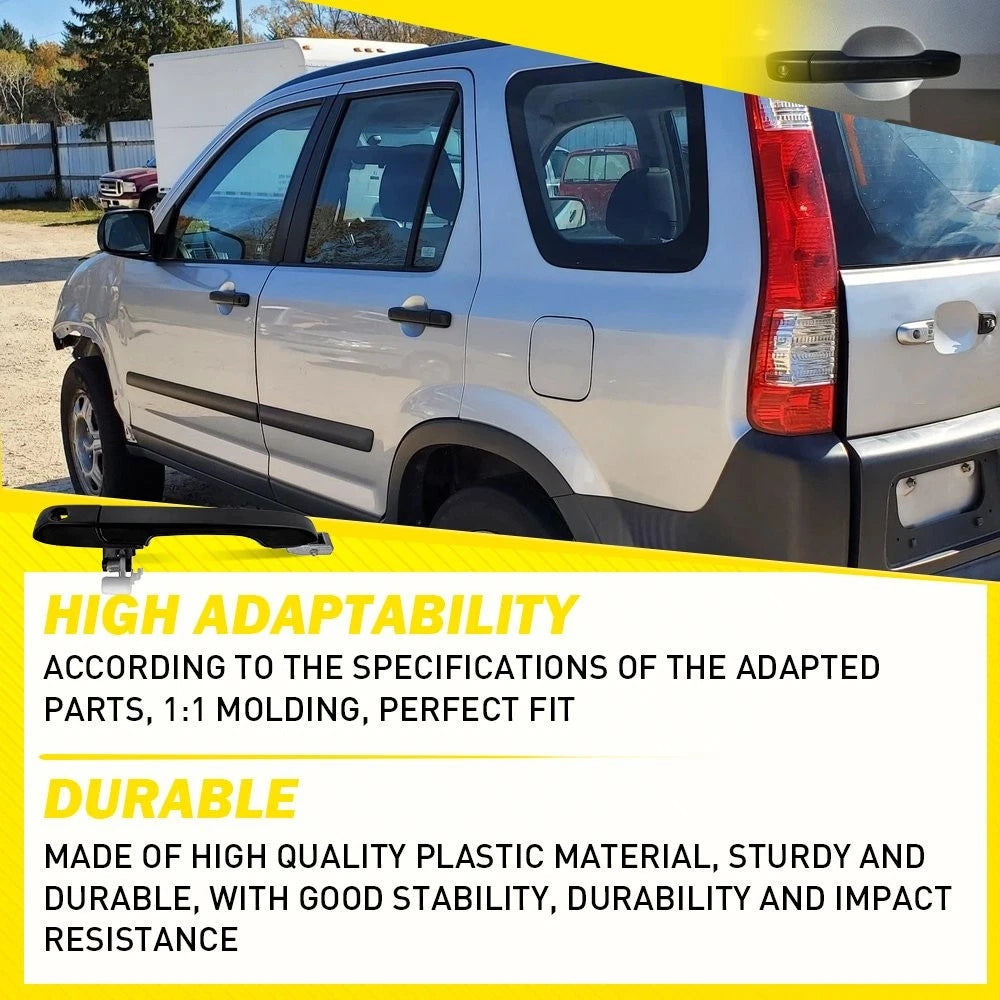 Exterior Door Handles Front Rear Left Right Set of 4 for Honda 2005-2006 CR-V SE