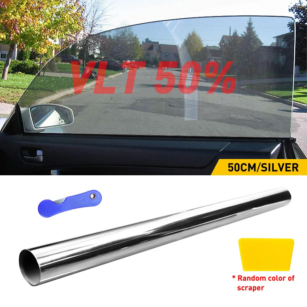 3M Window Roll Uncut Tint Film VLT 5/15/20/35/50/70% 20"x10ft Car Home Office US