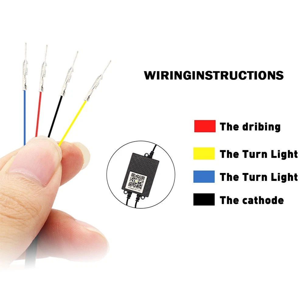 6PCS Dream RGB Color Underglow LED Light Neon Kit Bluetooth Strip For Car Truck