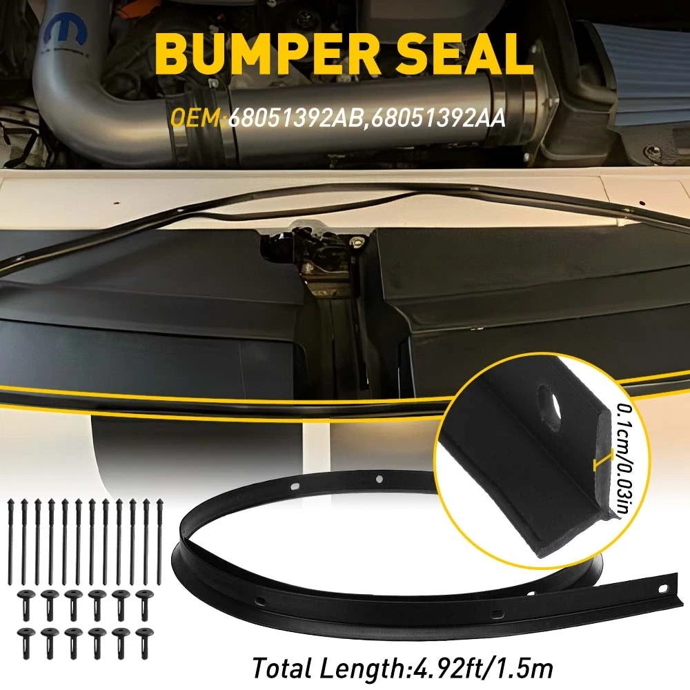 1-10Set for Hood Challenger Dodge to Nose Fascia Bumper Seal Rivets 68051392AB