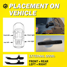 Load image into Gallery viewer, Exterior Door Handles Front Rear Left Right Set of 4 for Honda 2005-2006 CR-V SE