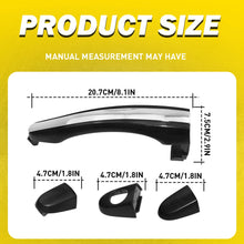 Load image into Gallery viewer, Outside Outer Door Handle Set Front Rear Left Right Fit 2006-2011 Hyundai Azera