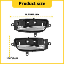 Load image into Gallery viewer, Interior Inside Inner Fit Handle 2003-2007 Door Accord Honda Black Replacement