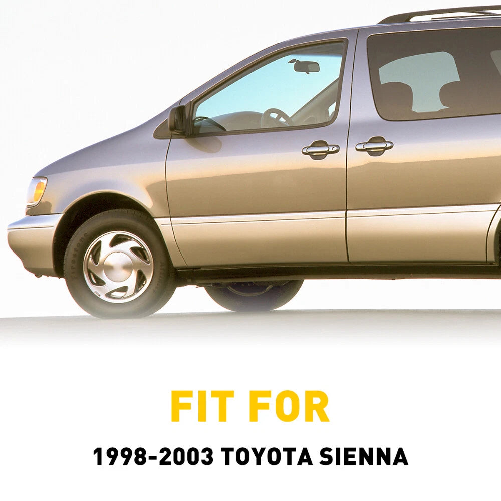 Rear Sliding Beige Door Handle Passenger or Driver Side For Sienna Toyota 98-03