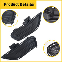 Load image into Gallery viewer, Front Bumper Fog Insert Left+Right Light Fit Cover For 2013-2016 Ford Fusion