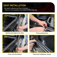 Load image into Gallery viewer, For 1989-1998 Chevrolet Tracker Door Window Weather Sealing Belt Strip Trim Pair