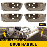 For 2002-2006 Toyota Camry Inside Door Handle Front Rear Driver Passenger Beige