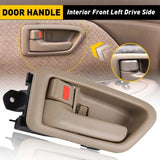 Fit Camry Toyota 1997-2001 Inside Door Driver Handle Side Left 1pc Front/Rear