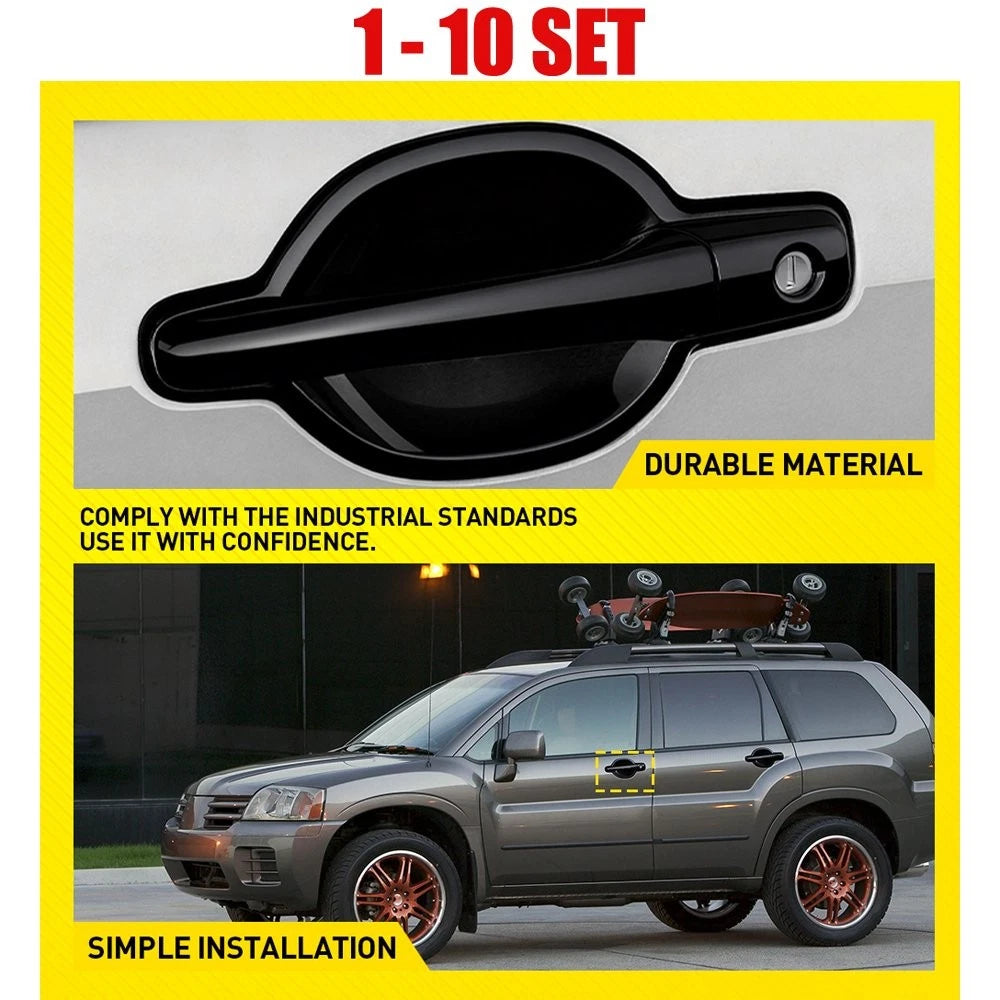 Left Exterior Front Left 1-10PCS Door Handle for 2004-2011 Mitsubishi Endeavor