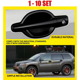 Left Exterior Front Left 1-10PCS Door Handle for 2004-2011 Mitsubishi Endeavor