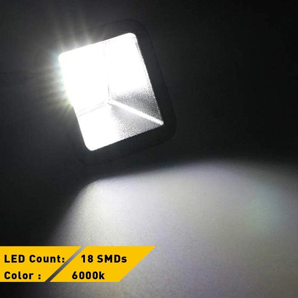 LED White LED License Plate Light For Ford F250 2017-2022 F350 F450 Super Duty