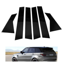 Load image into Gallery viewer, 6PCS Posts Pillar Glossy Trim 2014-2022 Black for Range Land Rover Rover Sport