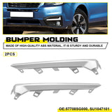 Front Fog Bumper Molding Cover Light 2017-18 for Trim Forester Subaru Left Right