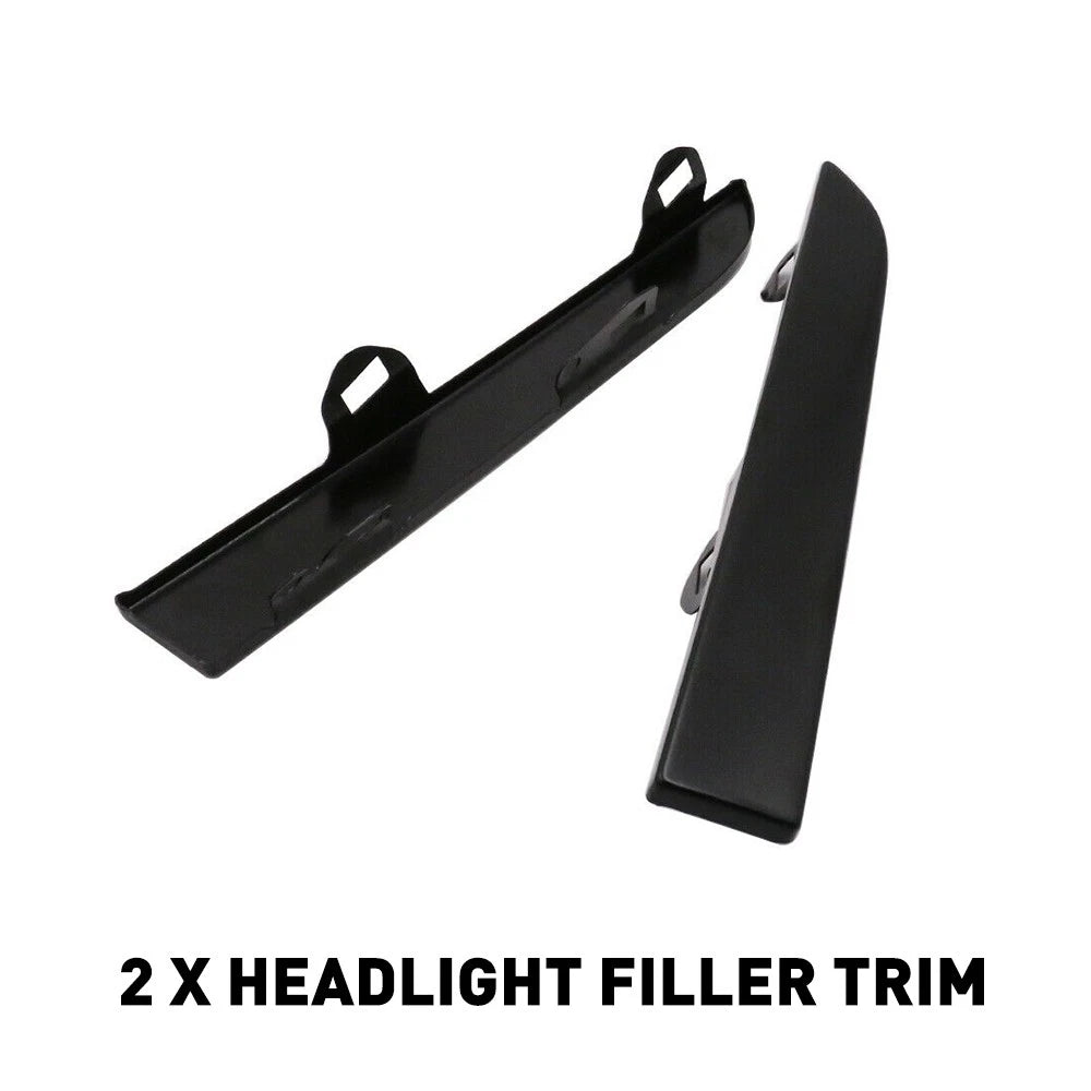 FOR 2001-04 TOYOTA TACOMA BUMPER Pair GRILLE FRONT TRIM HEADLIGHT PANELS FILLER
