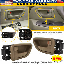Load image into Gallery viewer, Inside RH LH Door Handle for 04-06 01-07 Tundra Sequoia Crew Cab Accessories