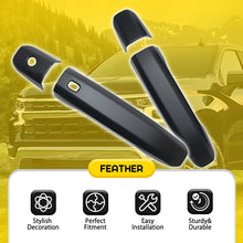 Load image into Gallery viewer, 4x Matte Black Outer Door Handle Covers for 2019-2025 Chevy Silverado GMC Sierra