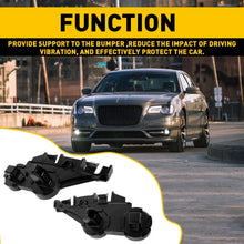 Load image into Gallery viewer, For CHRYSLER 2011-2020 300 Front Brackets Bumper Support Pair L&amp;R Retainer Pair