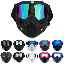 Load image into Gallery viewer, Safety Work Full Face Mask Shield &amp; Goggles, Construction Eye Protection Eyewear
