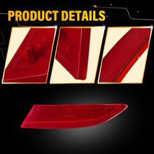 Load image into Gallery viewer, For 2012-2018 Ford Focus Rear Bumper Reflector Driver &amp; Passenger Side 2PCS Red
