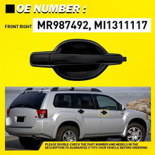 Load image into Gallery viewer, Front Passenger Side 1PCS Door Handle Exterior for 2004-2011 Mitsubishi Endeavor