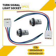 Load image into Gallery viewer, For Honda Civic Front Turn Signal Light Bulb Socket Connector Plug 33302-SR3-A01