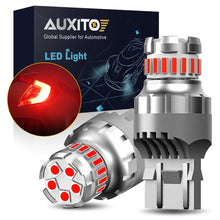 Load image into Gallery viewer, 2x AUXITO Red 7443/7440 LED Turn Signal Parking Light Bulb No Hyper Flash Canbus