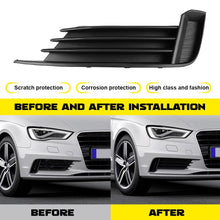 Load image into Gallery viewer, Front Left Right Bumper Fog Light Cover Grille Bezel for Audi A3 S3 2013-2017