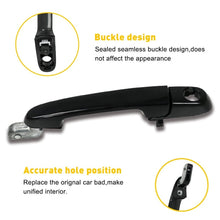Load image into Gallery viewer, 1-10 Black Front Left Outer Door Handle For 2006-2011 Hyundai Accent 82650-1E050