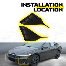 Load image into Gallery viewer, Fit Hyundai Elantra 2024-2025 Front Left Right Fog Light Cover Bezel Trim 2-20X