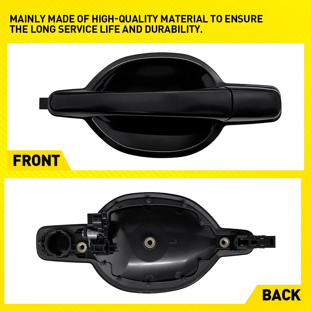 For 2004-2011 Mitsubishi Endeavor 1Pack Driver Side Door Handle Exterior Rear