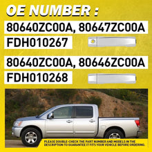 Load image into Gallery viewer, Exterior Door for Handle Infiniti 2004-2015 Rear Front Nissan Right Left Chrome