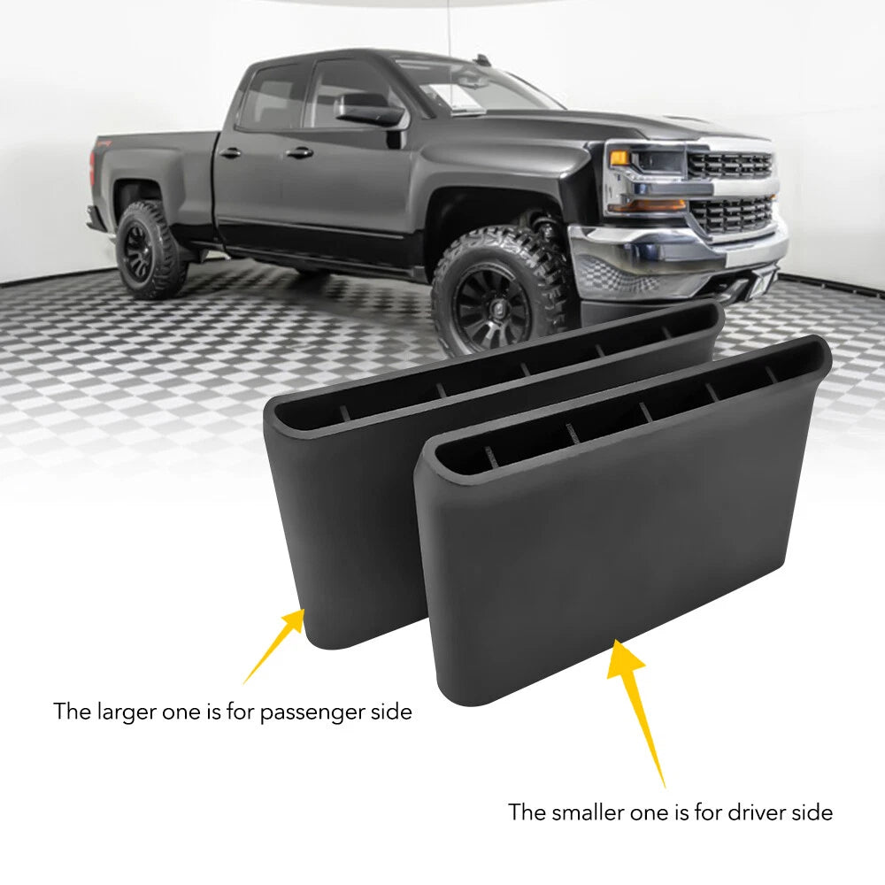 2x Fit 2014-2019 GMC Sierra Air Passenger&Driver Rear Deflectors Accessories