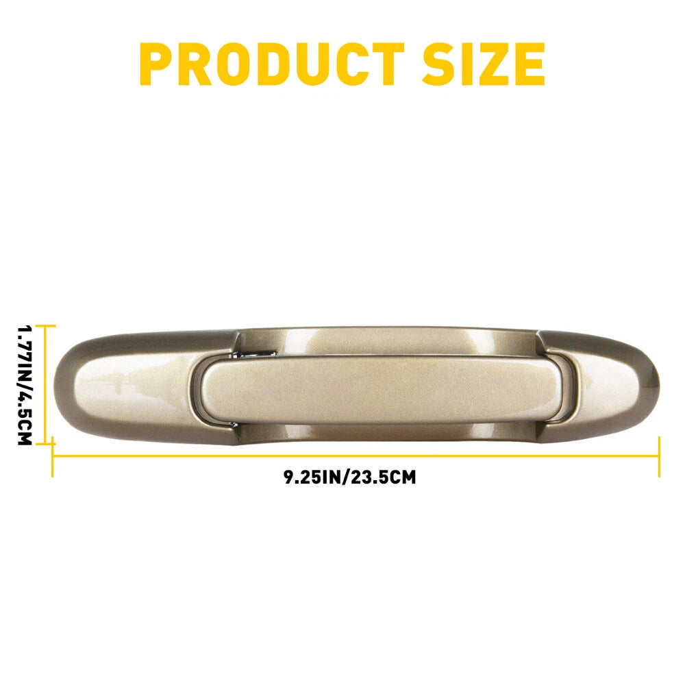 Rear Sliding Beige Door Handle Passenger or Driver Side For Sienna Toyota 98-03