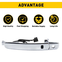 Load image into Gallery viewer, Front Drive Left Side Chrome Exterior Door Handle 1-10X Fit Nissan 2010-13 Rogue