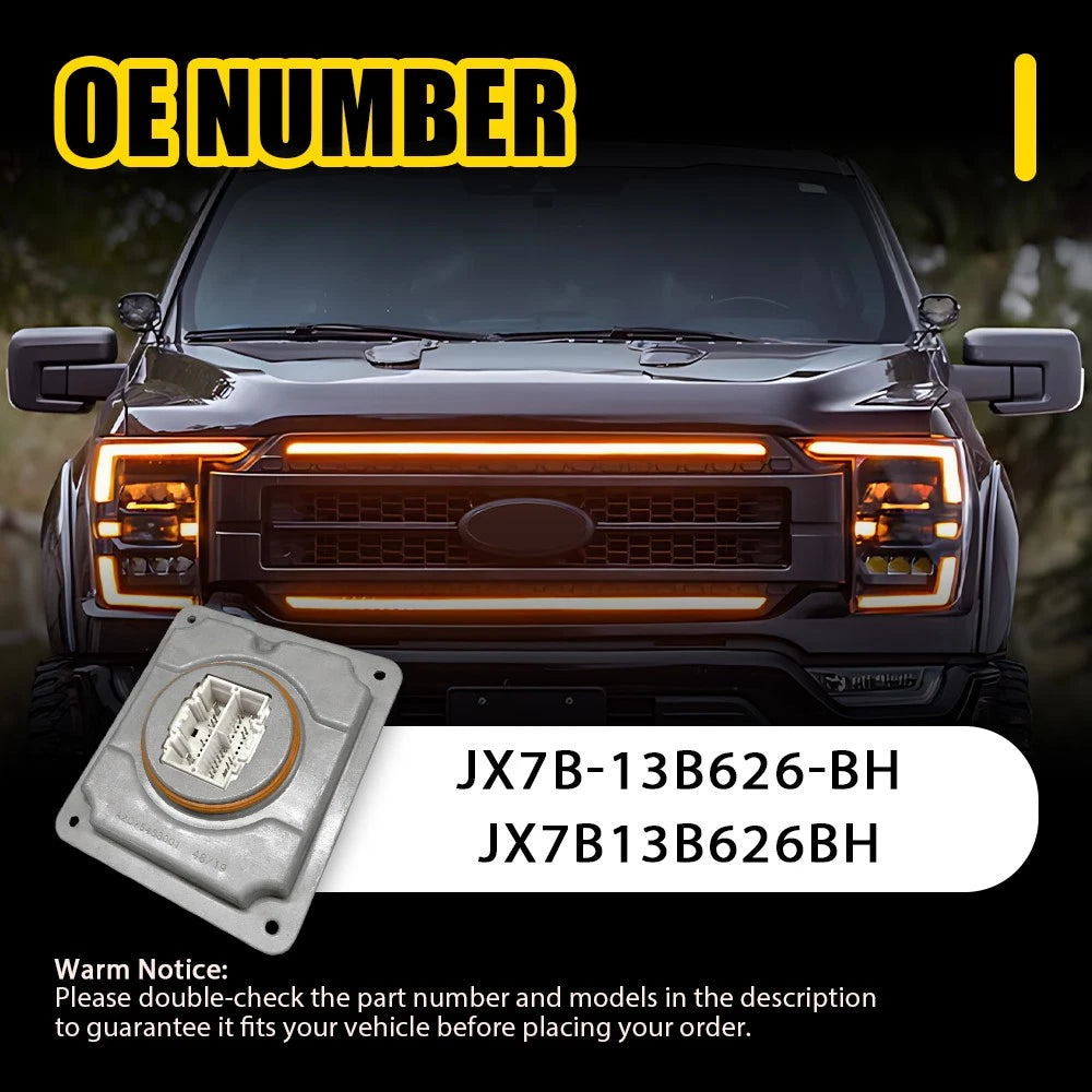 NEW LED Headlight Ballast Module Unit OEM for 2021 2022 2023 Ford F150 F250 F350
