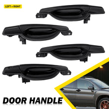 Load image into Gallery viewer, Left Right Outer Door Handle Black For 2004-2011 Mitsubishi Endeavor Front Rear