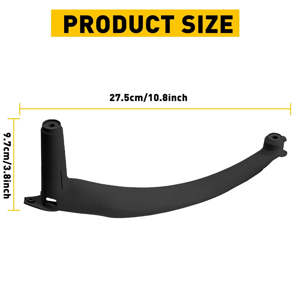 For BMW E70 X5 X6 2007-2014 Passenger Right Inner Door Handle Pull Trim Cover