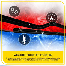 Load image into Gallery viewer, For 1989-1998 Chevrolet Tracker Door Window Weather Sealing Belt Strip Trim Pair