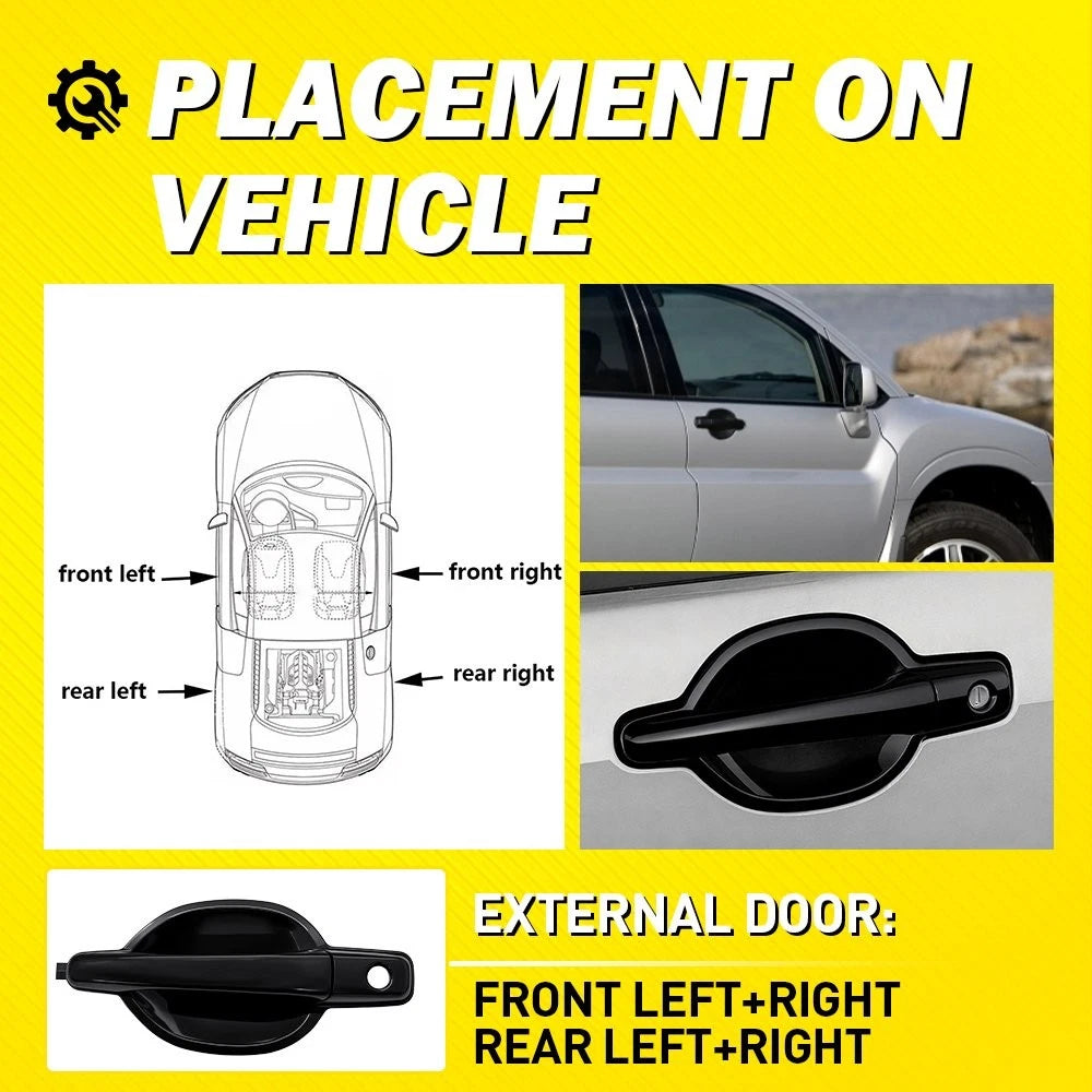 Fit 2004-2011 Mitsubishi Endeavor Exterior Door Handles Front Left&Right 2-20PCS