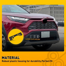 Load image into Gallery viewer, NEW OEM Front License Plate Holder 2019-2024 Bracket for Toyota RAV4 TO1068154