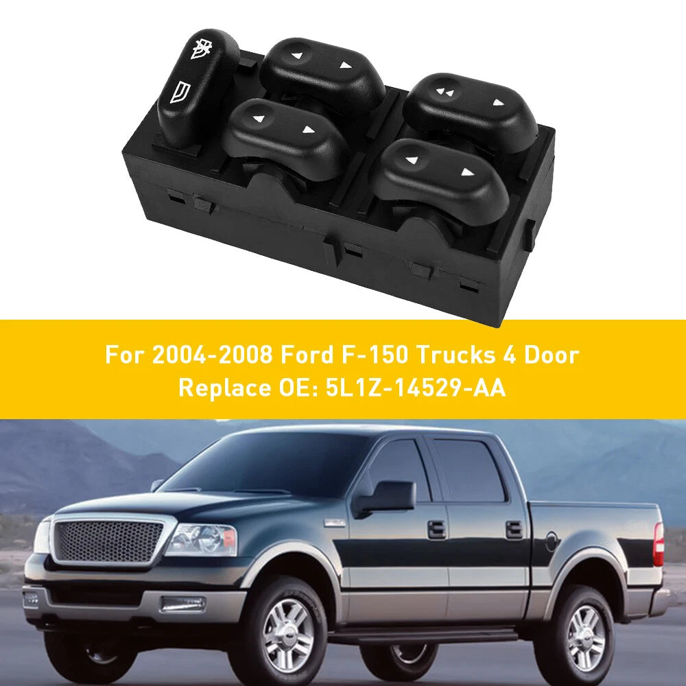 Master Power Window Switch for 2003 2004-2006 Expedition Ford 5L1Z-14529-AA NEW