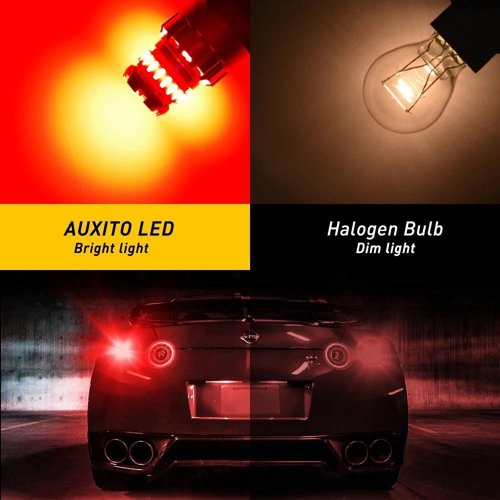 2-20PCS LED Turn Signal Red Light Bulb Hyper Flash 3157,3156,3056,3456,4156,3057